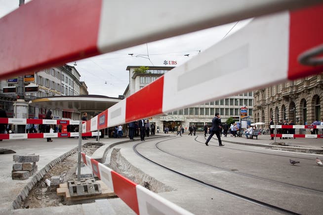 Der Zürcher Paradeplatz ist eine Baustelle. Wie das Bankgeheimnis, das heute für die dortigen Grossbanken UBS und Credit Suisse gilt.