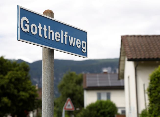 In der Weststadt finden sich sowohl Dichter wie Gotthelf ...