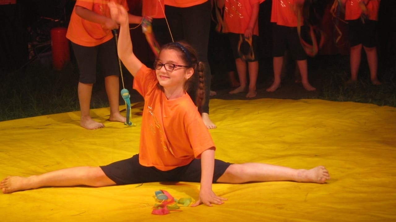 Tanz und Gymnastik stand bei Schülerinnen und Publikum hoch im Kurs.