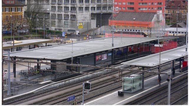 Mit der neuen Verbindung gewinnt der Bahnhof Wettingen weiter an Bedeutung. DM