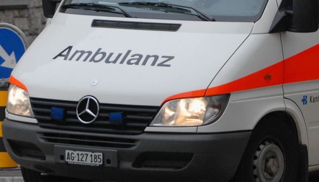 Die Ambulanz startete von Aarau statt von Baden aus.