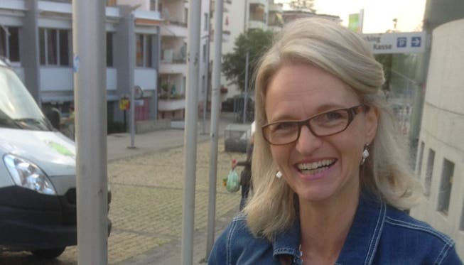Veronika Scheidegger unterstützt ihren Mann im Wahlkampf. (szr)