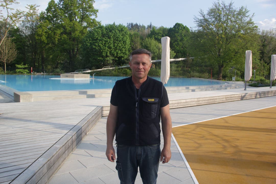 René Hächler, Freibad Schachen Aarau: «Das Wichtigste in einer Badesaison ist, dass es keine Unfälle gibt.»
