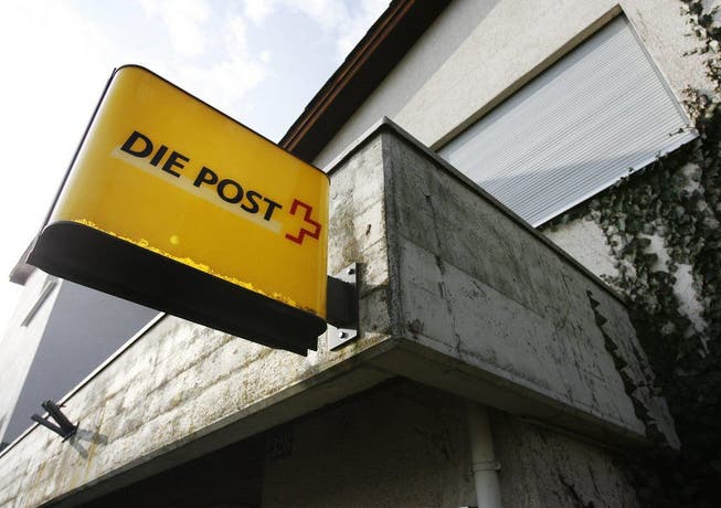 Ein Unbekannter hat versucht, die Poststelle in Wettingen zu überfallen. (Symbolbild)