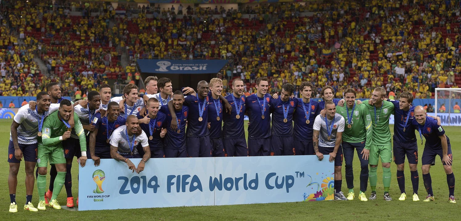 Brasilien-Holland, Spiel um Platz 3: Die Bilder zum Spiel
