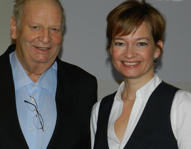 Walter-Karl Walde und Myriam Rufer-Staubli machten das Publikum auf die neue Operetteninszenierung aufmerksam. BA