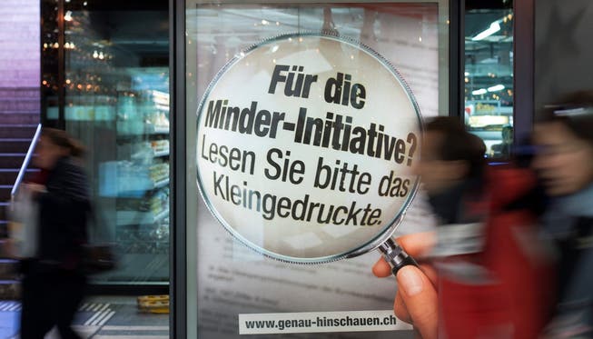 Minder-Initiative wird im Aargau trotz massiver Gegenwerbung klar gutgeheissen.