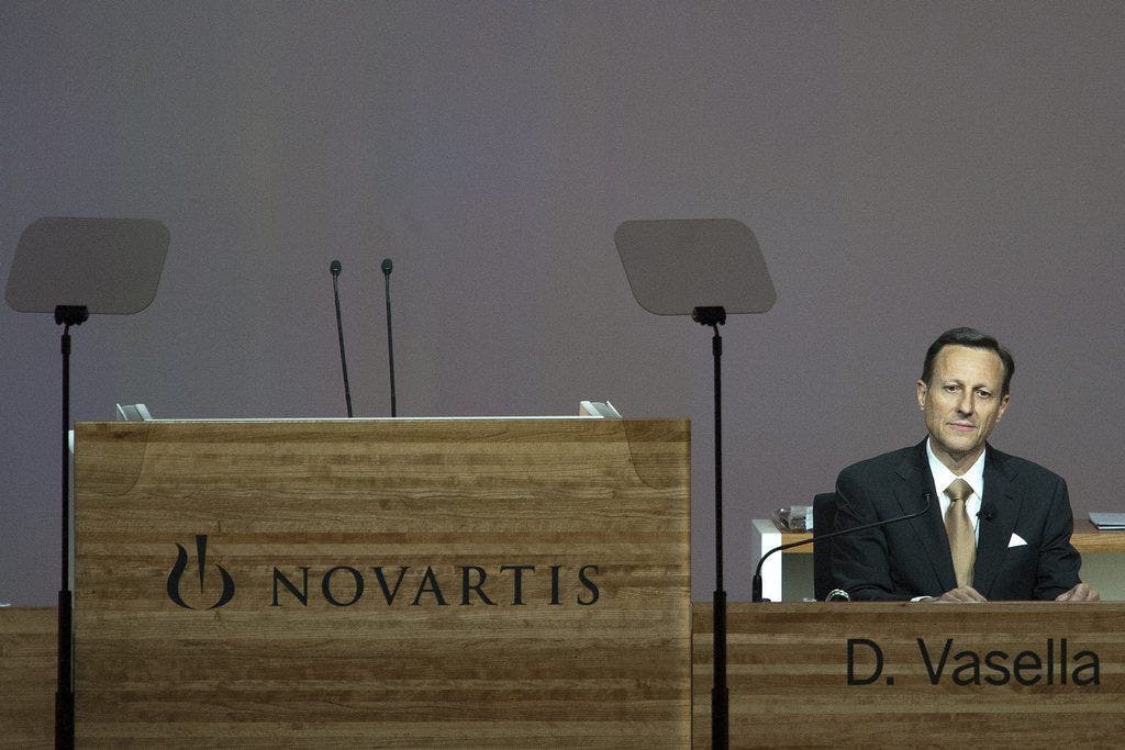 Daniel Vasella an der Novartis-GV im Jahr 2012.