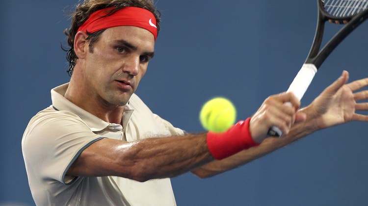 3-Satz-Krimi: Roger Federer zieht in Brisbane in den Final ein