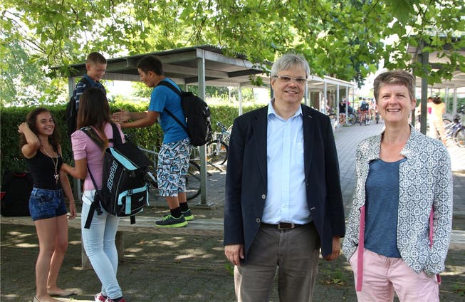 Wolfgang Kayser und Viola Walter übernehmen die Leitung der Kreisschule am Maiengrün. Beide sind als Berater tätig.ROB