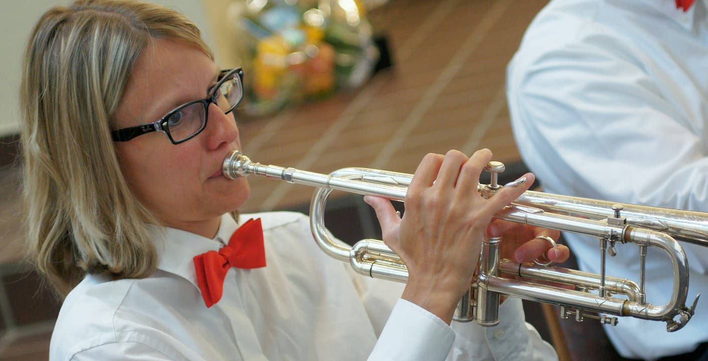 Trompeterin Christine Schwab