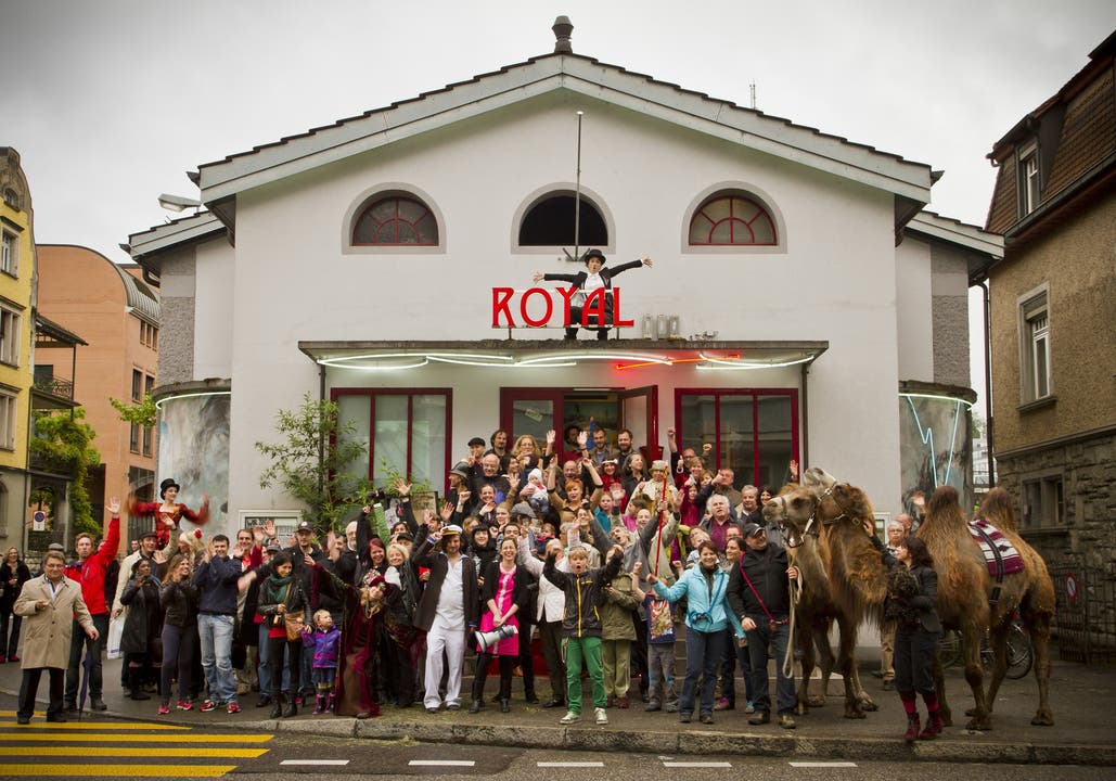 Eine grosse Sause zum 100. Geburtstag im ehemaligen Kino Royal in Baden