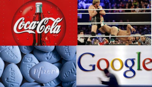Coca Cola, Wrestlingfirma, Pfizer und Google: In diese vier Firmen hat die Nationalbank Geld investiert.