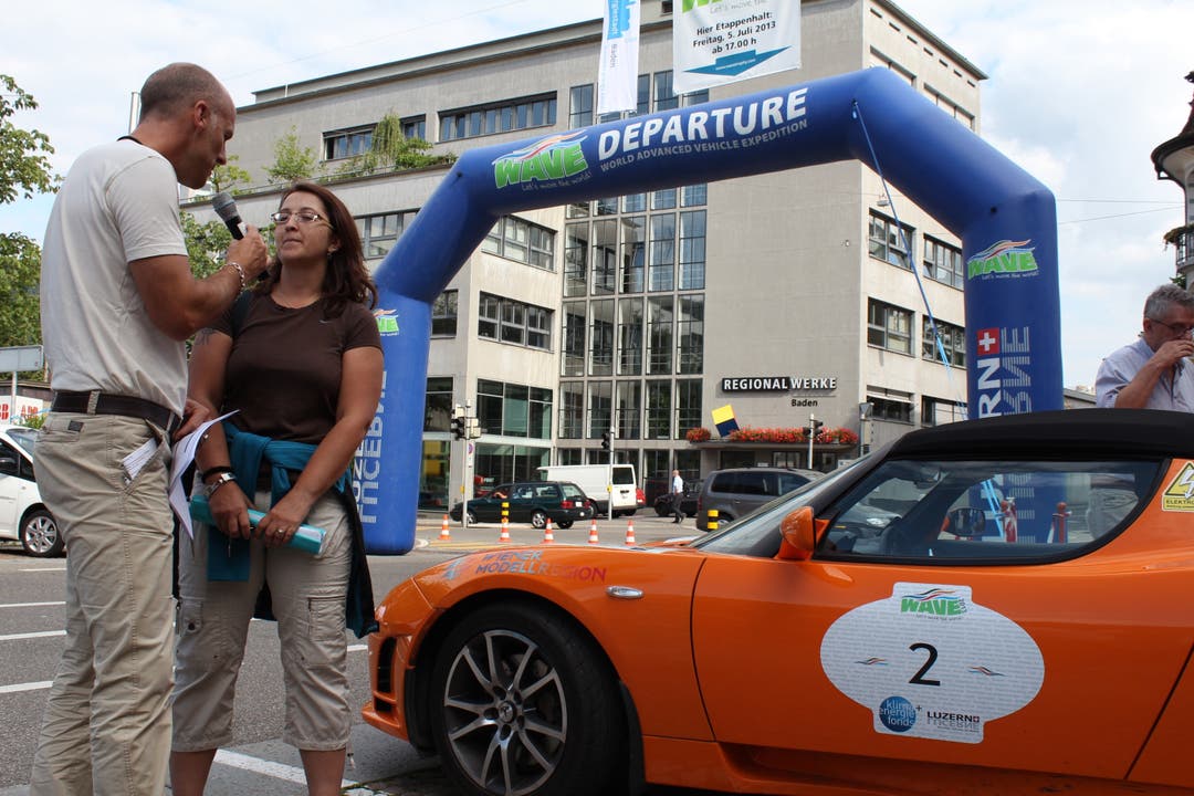 Dieses Elektromobil aus Österreich, Marke Tesla, gewann letztes Jahr die Rallye