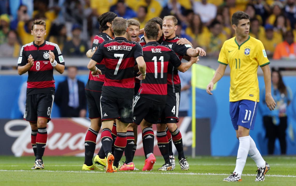 Brasilien-Deutschland, Halbfinal: Die Bilder zum Spiel