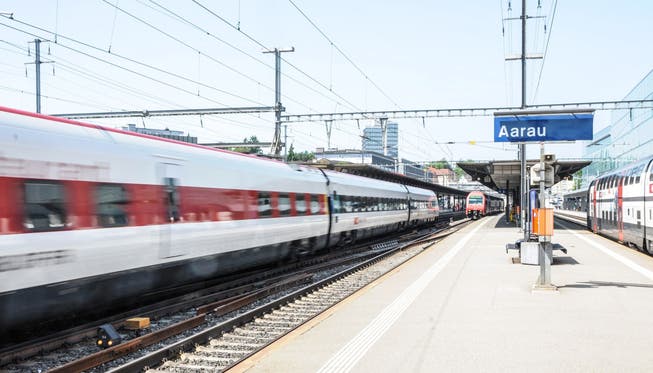 Aarau will mehr Schnellzüge statt S-Bahnen