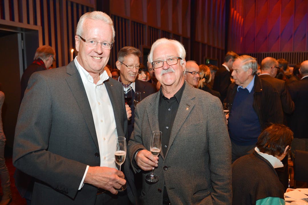 Die beiden Unternehmer Werner Eglin und Werner Twerenbold