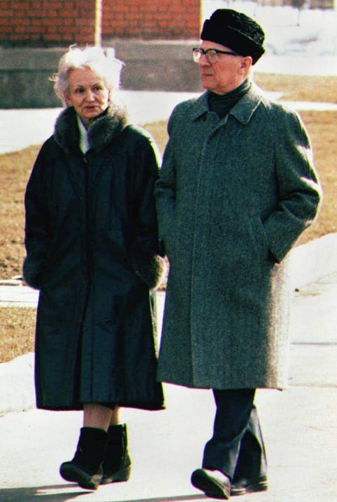 Margot Honecker mit Mann Erich