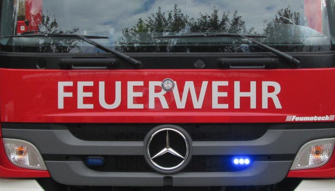 Die Feuerwehr Seon-Egliswil war vorsorglich mit einem grösseren Aufgebot ausgerückt.