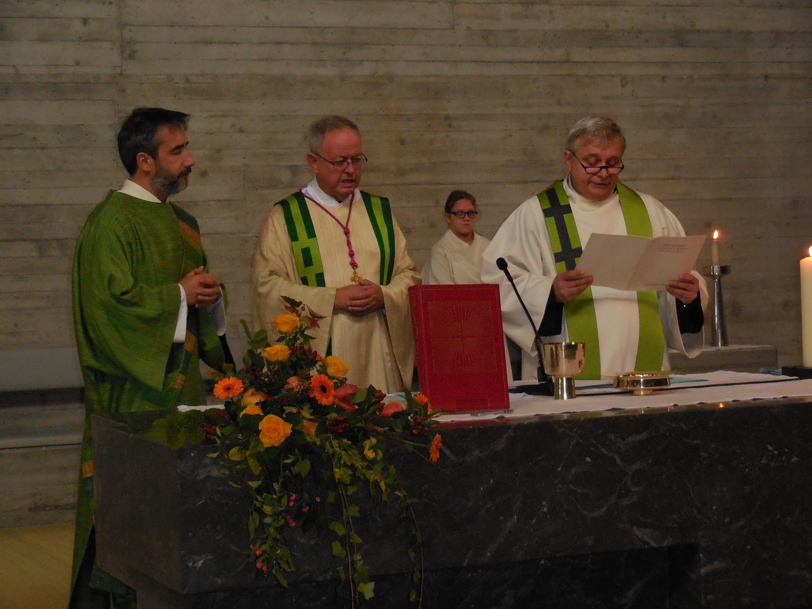 Leserbeitrag - Pfarrei Buchs: Diakon Marco Heinzer Offiziell Eingesetzt