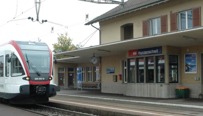 Der Bahnhof Hunzenschwil wird künftig von SBB-Railclean genutzt.