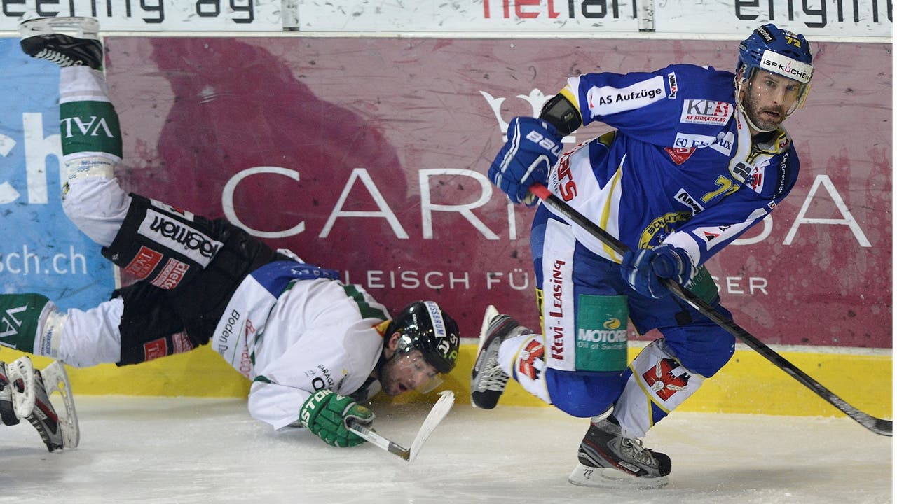 Eishockey-Derby Langenthal gegen Olten