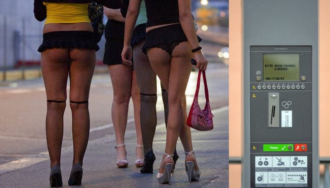 Lukratier Strassenstreich:Billettautomaten für Prostituierte füllen die Stadtkasse in Zürich.
