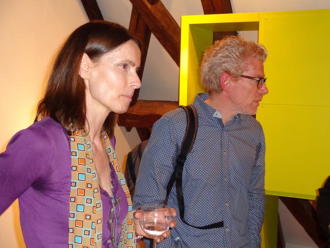 Petra Würth und Michael Theurillat sorgten im Kultur-Historischen Museum für einen vergnüglichen Krimiabend.