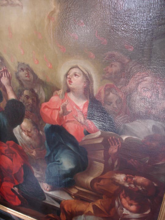 Ein Maria-Malerei aus der Spitalkirche