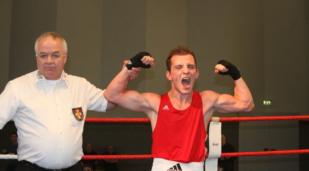 Boxer Egzon Maliqaj wird erstmals Schweizer Meister