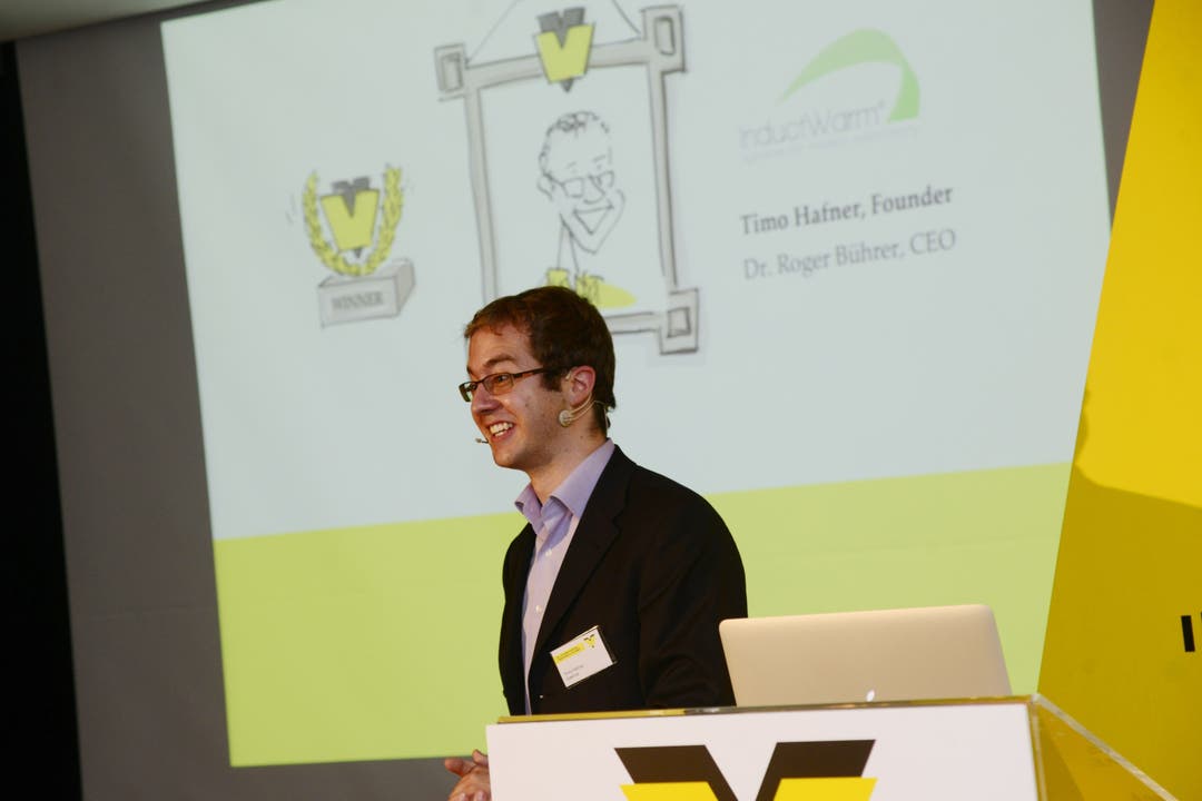 Einer der Preisträger: Timo Hafner, Gründer der Gastros AG