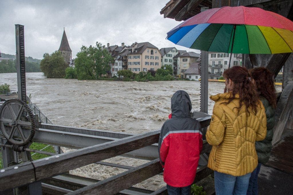 Hochwasser-Gefahr: Der Aargau rüstet sich