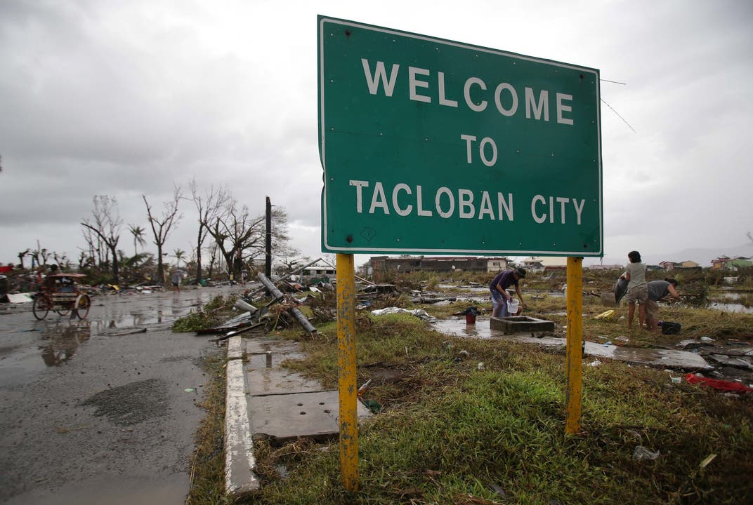 Die Stadt Tacloban City ist am stärksten betroffen.