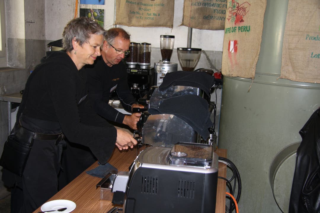 Die Kaffee-Spezialisten Christine Schürch und Daniel Sutter