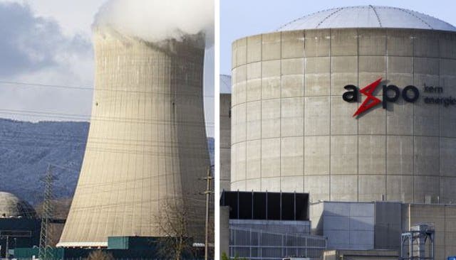 Könnten laut einem Bericht im Nachrichtenmagazin «Der Spiegel» wie Atombomben explodieren: Die Druckwasserreaktoren der Atomkraftwerke Gösgen (links) und Beznau.