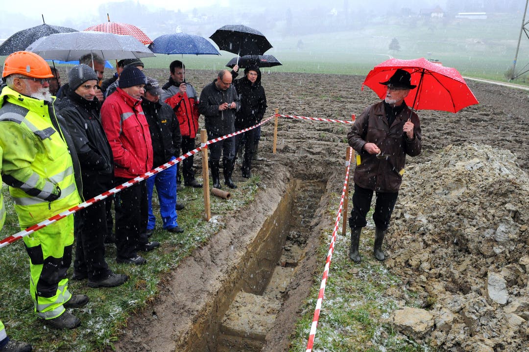 Attelwil: 70 Personen nahmen am Anlass über die Zustandserhebung der Entwässerungsanlage in der Suhre-Ebene teil.