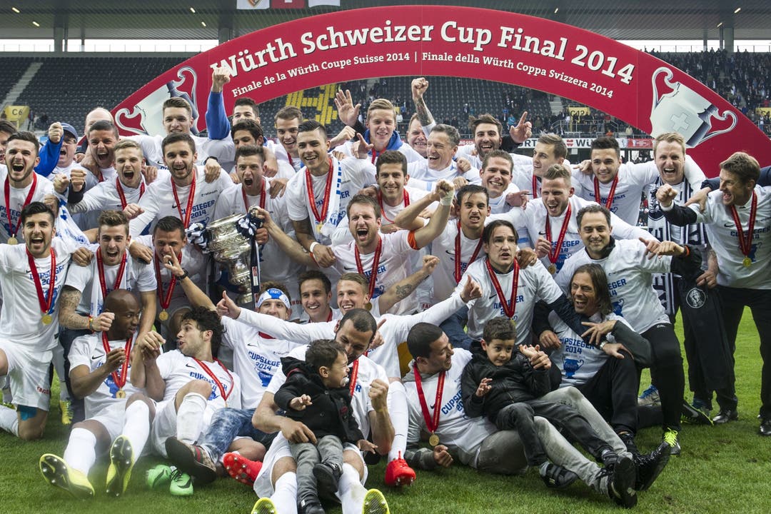 Der FC Zürich feiert im vierten Final gegen Basel den vierten Sieg.