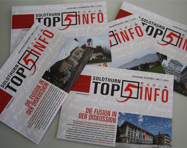 Für jede Gemeinde gibts nun ein Top-5-Infoblatt.