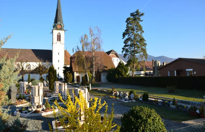 Auf dem rechts neben den Urnengräbern liegenden Grünstreifen soll ein neues Grabfeld entstehen, welches allen Verstorbenen, unabhängig von ihrer Religion, zugänglich gemacht werden soll.