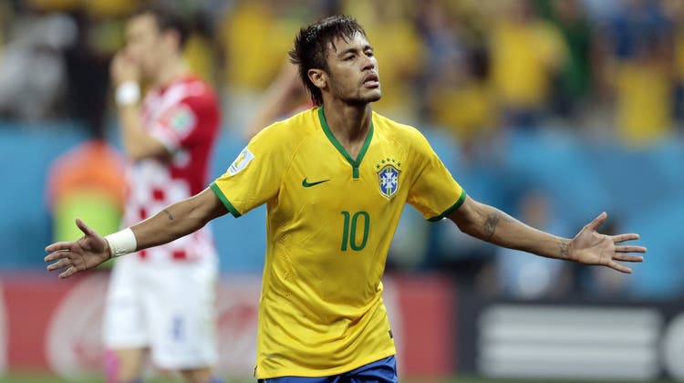 Doppeltorschütze Neymar: Brasilien schlägt im Eröffnungsspiel Kroatien 3:1