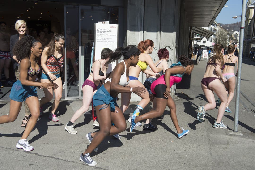 9 Läuferinnen rennen um Kleidergutscheine