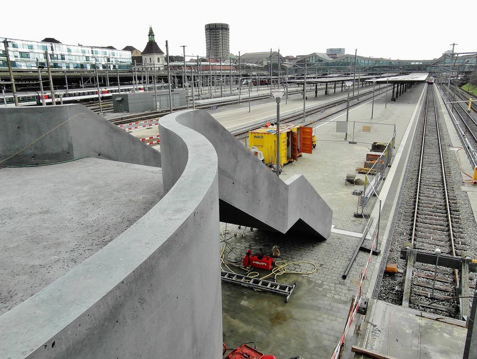 Der Bahnhof SBB erhält einen Zugang von der Margarethenbrücke her