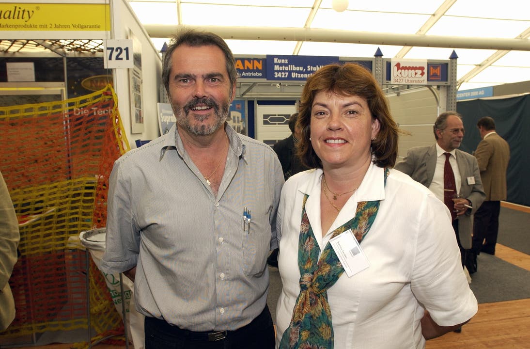 Roger und Marlies Saudan an der HESO 2003