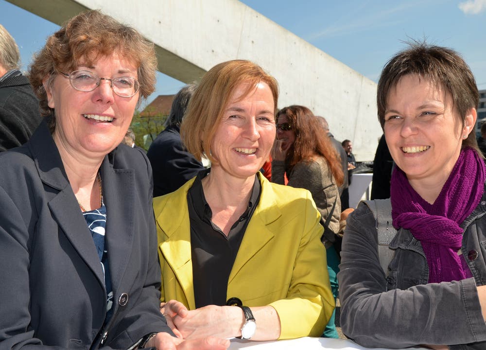 Von links Susanne Koch Hauser, Susanne Schaffner und Franziska Burkhalter-Rohner
