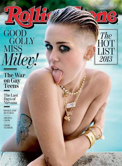 Miley Cyrus zieht sich fürs «Rolling Stone» aus