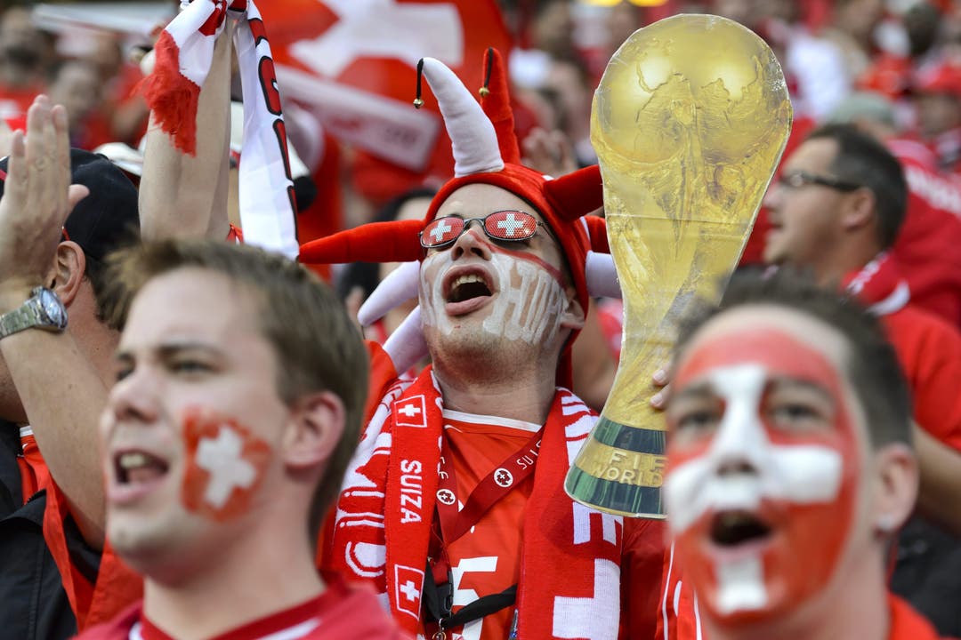 Auf nach Brasilien: Das wünschen sich die Schweizer Fans in Oslo