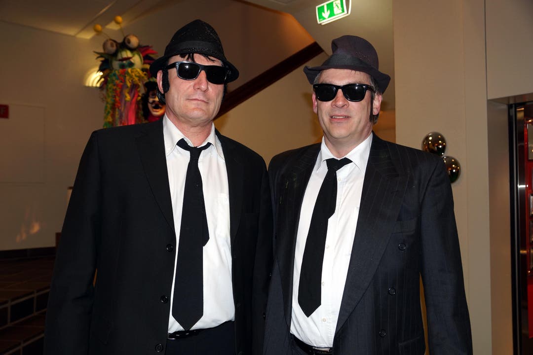 Die Blues Brothers am Maskenball in Baden Quelle ubu