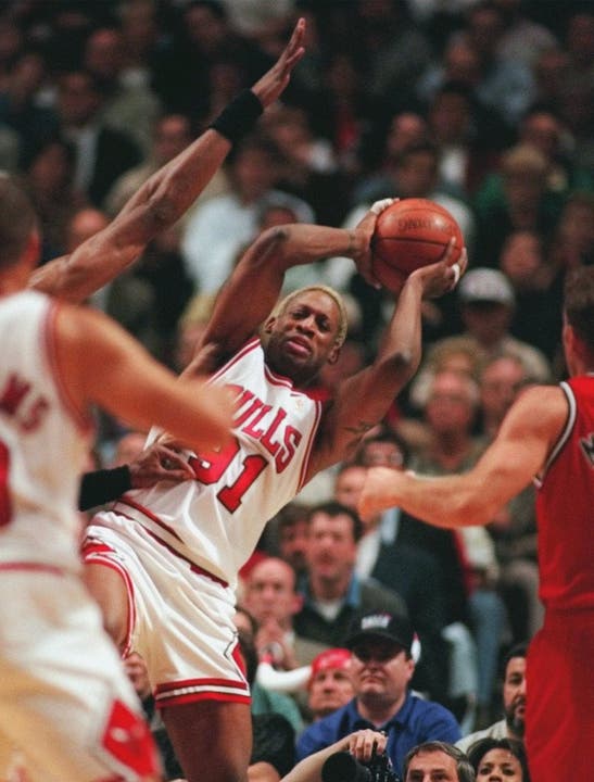 Rodman wurde auch der «Rebound-König» genannt.