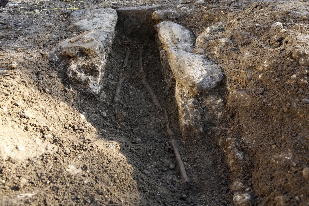 Die Gräber stammen aus dem sechsten bis siebten Jahrhundert.