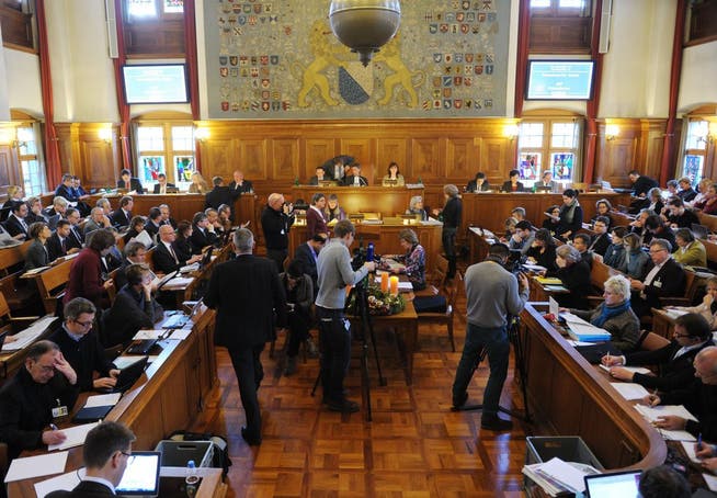 Der Zürcher Kantonsrat (aufgenommen bei der Budgetdebatte im Jahr 2012)